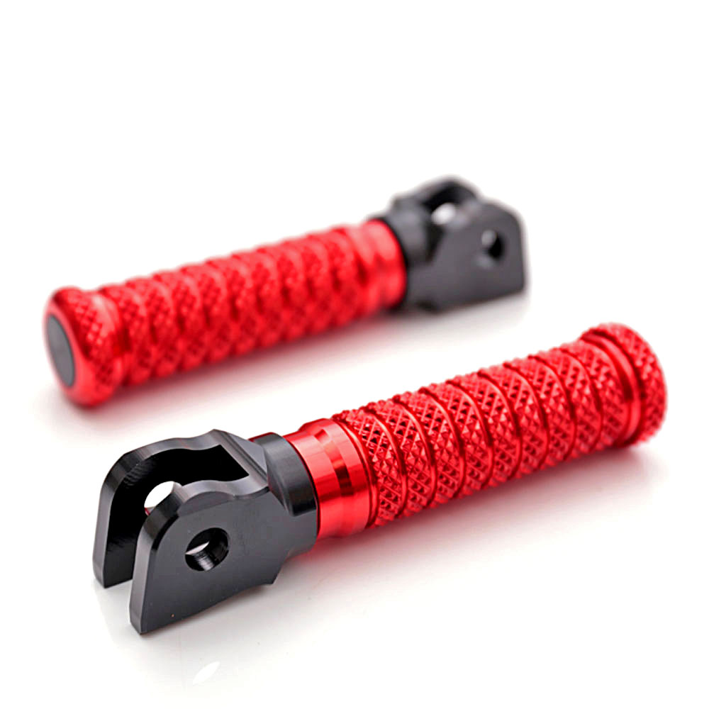 {Front}  Fits Harley Davidson Sportster Heritage POLE Foot Pegs - MC Motoparts