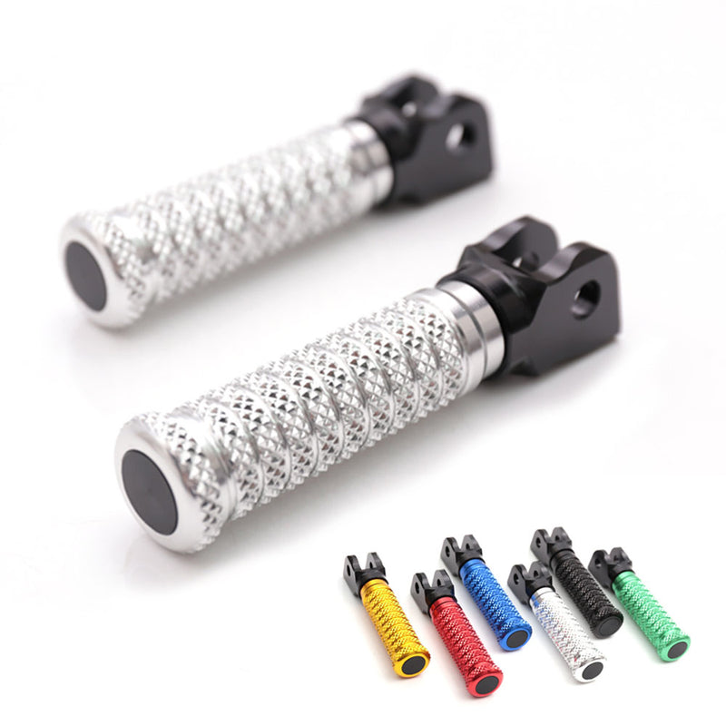 {Front}  Fits Harley Davidson Sportster Heritage POLE Foot Pegs - MC Motoparts