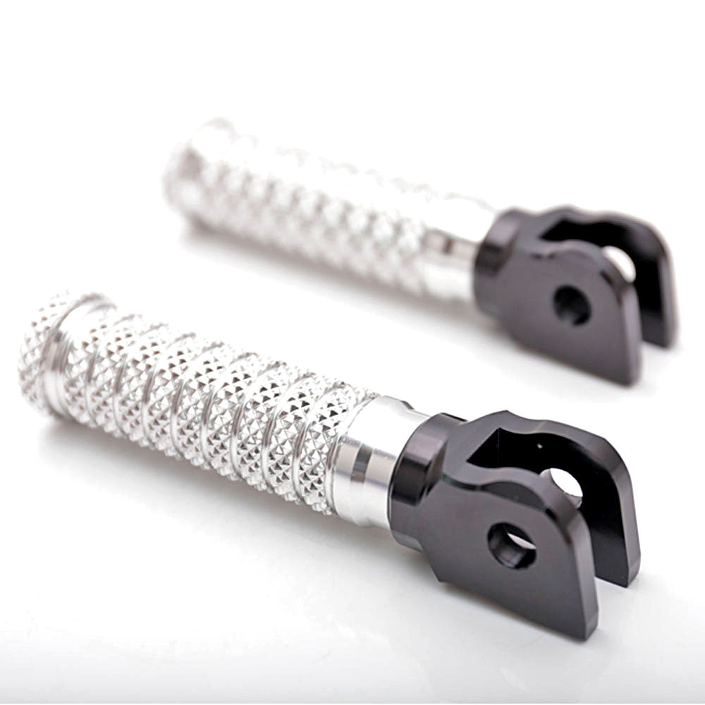 {Front}  Fits Yamaha XVS250 XVS400 Virago 250 POLE Foot Pegs - MC Motoparts