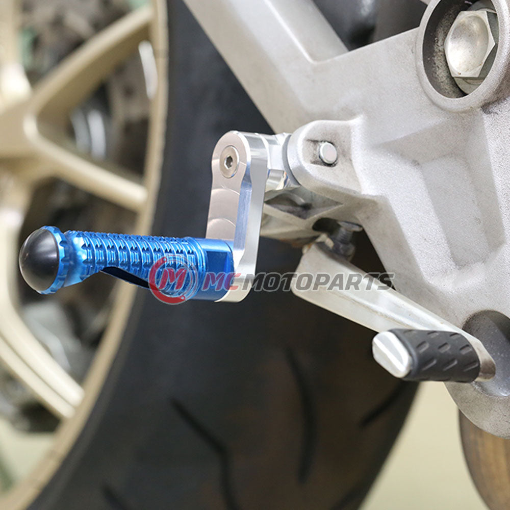 {Front}  Fits Greenger G3S G3 2023-2024 M-PRO 40mm Adjustable Foot Pegs - MC Motoparts