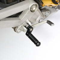 {Front}  Fits CF MOTO BLACK SHADOW 25mm Extension Foot Pegs