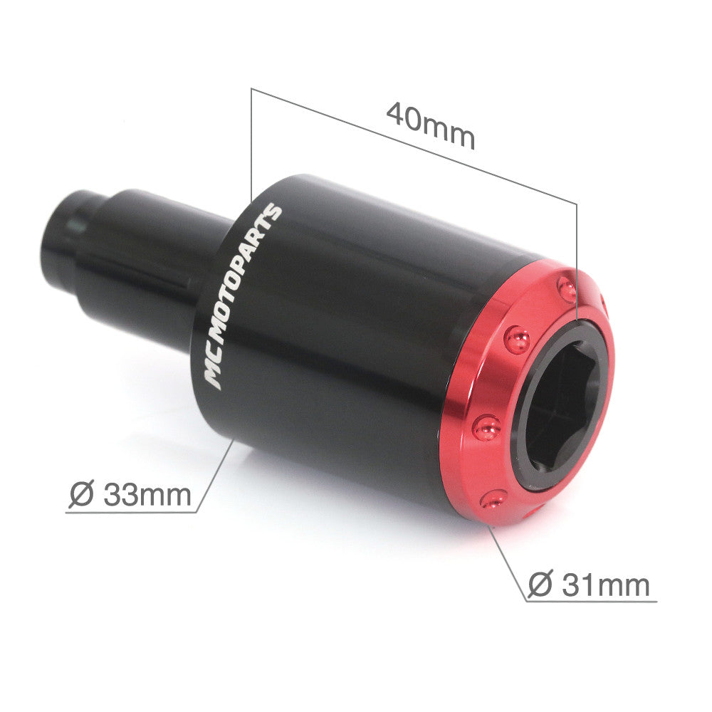 Fit MV Agusta Brutale Dragster 800 F3 ATOM CNC Bar Ends - MC Motoparts