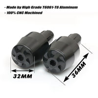 Fits Kawasaki ZX-4R CONCOURS 14 ER6N BeyBlade CNC Bar Ends - MC Motoparts