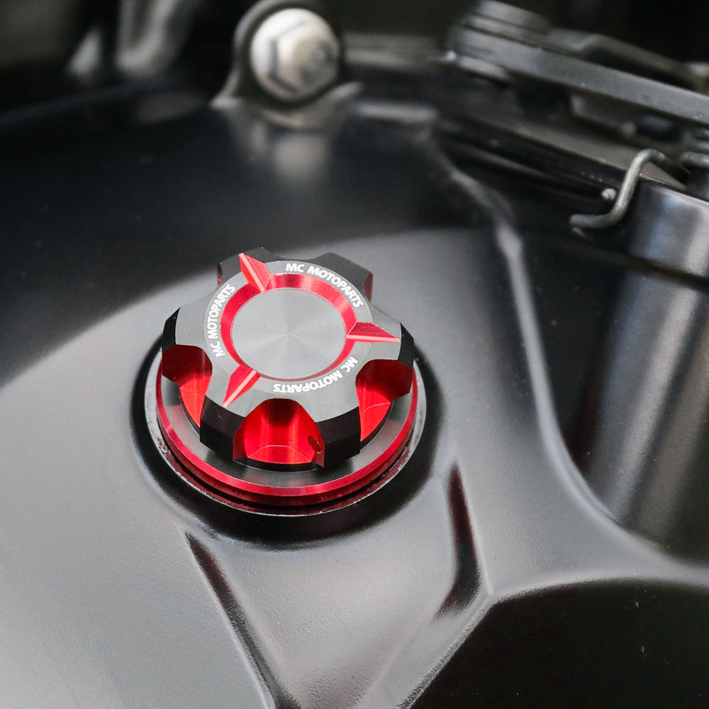 Fit Kawasaki ZX-10RR ZH2 Vulcan 900 T-Axis CNC Oil Filler Cap - MC Motoparts