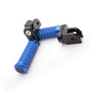 {Front}  Fits Aprilia Tuono 125 660 1000 V4R 25mm Adjustable POLE Foot Pegs - MC Motoparts