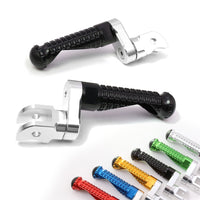 {Front}  Fits Triumph Trident 660 Scrambler 1200 M-PRO 25mm Adjustable Foot Pegs - MC Motoparts