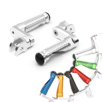 {Front}  Fits Triumph Trident 660 Scrambler 1200 M-PRO 40mm Adjustable Foot Pegs - MC Motoparts