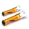 {Front}  Fits Triumph Trident 660 Scrambler 1200 M-PRO Foot Pegs - MC Motoparts