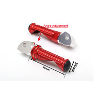 {Front}  Fits Aprilia Tuono 125 660 1000 V4R M-PRO Foot Pegs - MC Motoparts