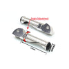 {Front}  Fits Triumph Trident 660 Scrambler 1200 M-PRO Foot Pegs - MC Motoparts