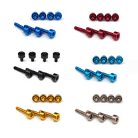 Fits Honda CBR250RR CBR600 F2 F3 F4 VTR1000F FireStorm CNC Fuel Cap Bolts - MC Motoparts