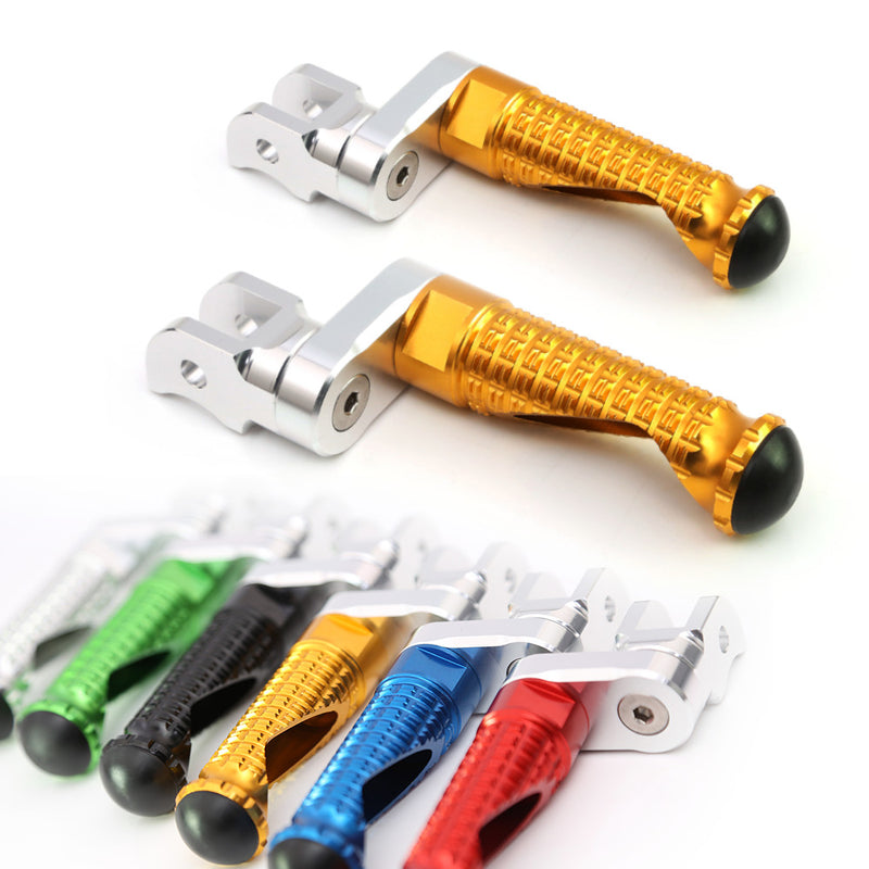 {Rear}  Fits Triumph Scrambler Bonneville EFI T100 25mm Adjustable M-PRO Foot Pegs - MC Motoparts