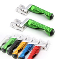 {Rear}  Fits Kawasaki ZH2 ZX-10R Z E-1 Ninja 7 25mm Extension M-PRO Foot Pegs - MC Motoparts