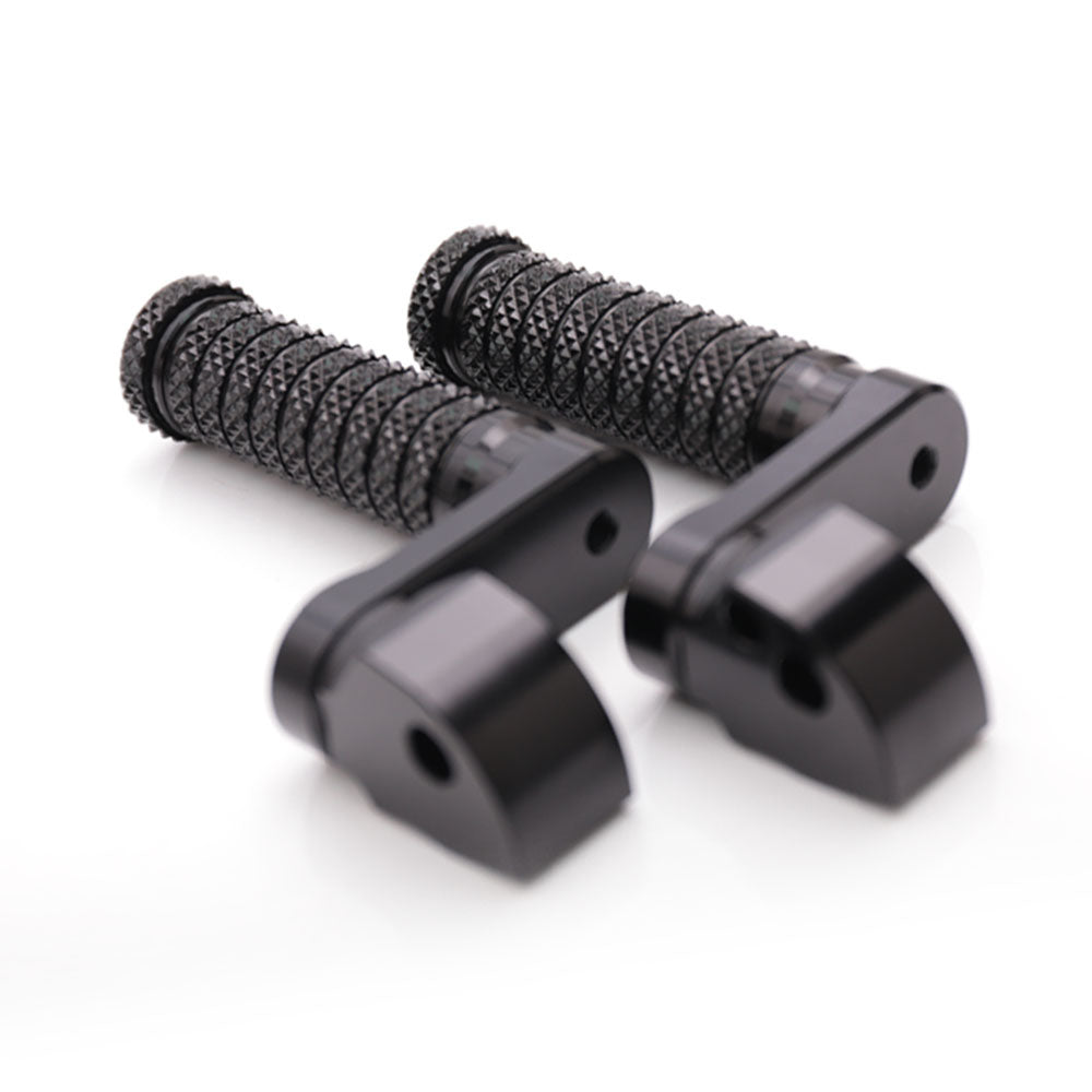 {Rear}  Fits Kawasaki Ninja ZX-4RR-ZX-25R Z7 40mm Adjustable Rear POLE Foot Pegs - MC Motoparts