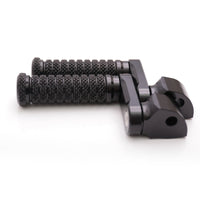 {Rear}  Fits Kawasaki ZH2 ZX-10R Z E-1 Ninja 7 40mm Adjustable POLE Foot Pegs - MC Motoparts