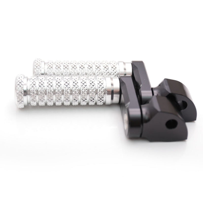 {Rear}  Fits Honda CBR1000RR-R CB125R Rebel 500 40mm Adjustable POLE Foot Pegs - MC Motoparts