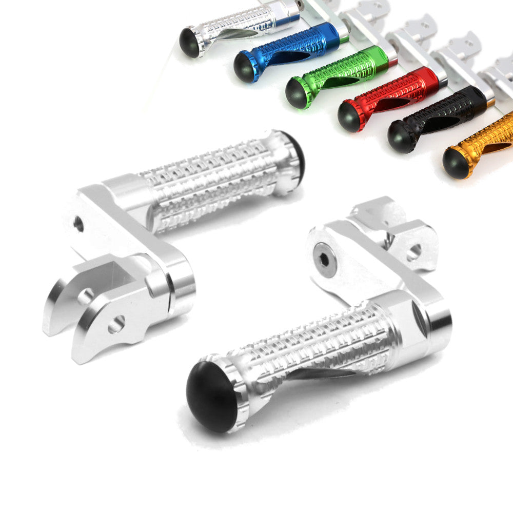 {Rear}  Fits Triumph Scrambler Bonneville EFI T100 40mm Adjustable M-PRO Foot Pegs - MC Motoparts