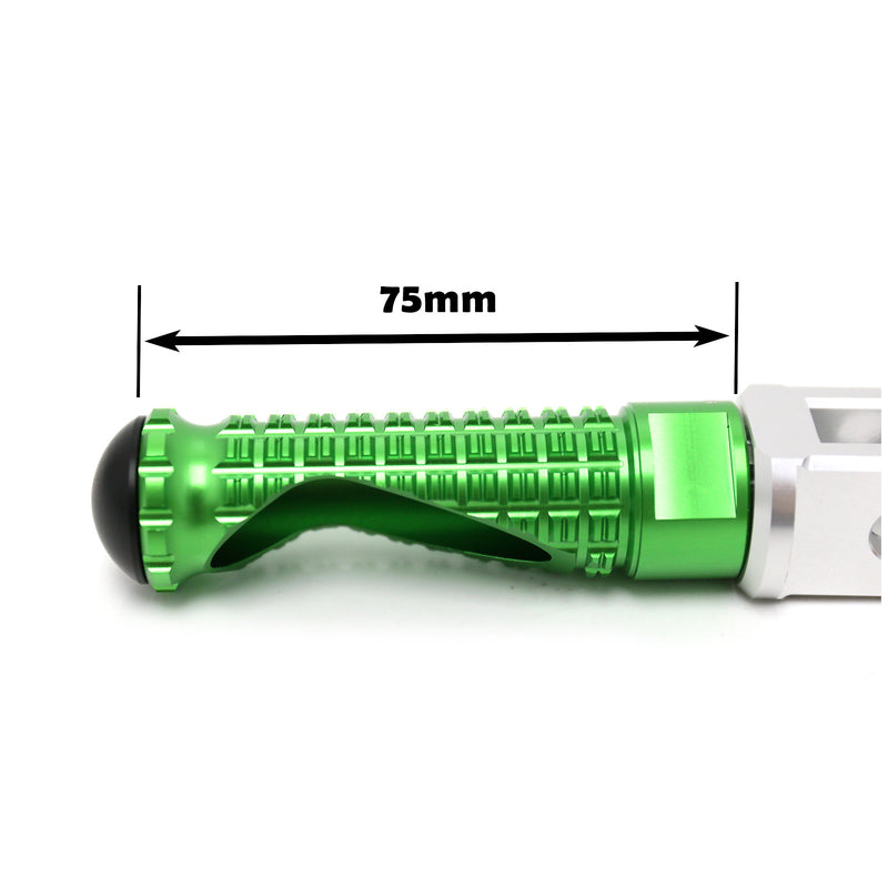 {Rear}  Fits Kawasaki ZH2 ZX-10R Z E-1 Ninja 7 M-PRO Foot Pegs - MC Motoparts