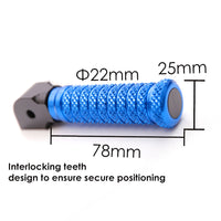 {Rear}  Fits Honda CBR1000RR-R CB125R Rebel 500 POLE Foot Pegs - MC Motoparts