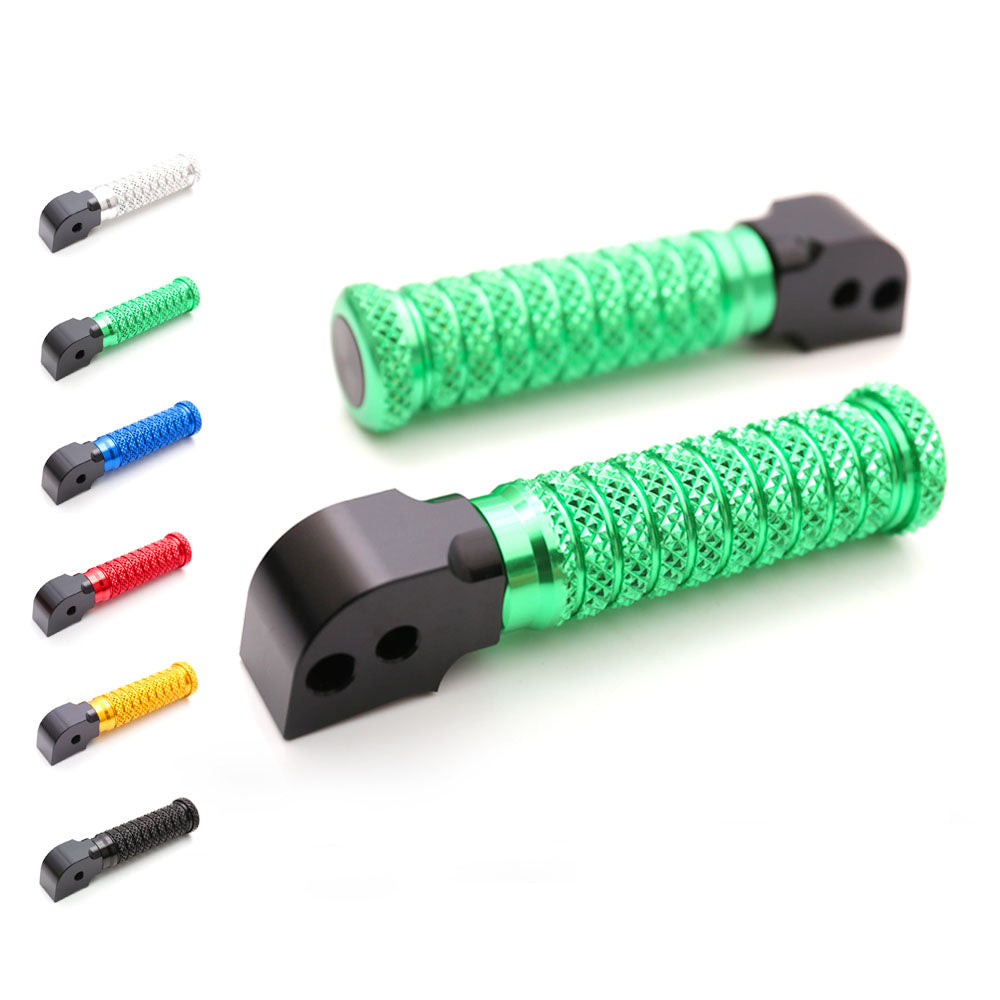 {Rear}  Fits Kawasaki ZH2 ZX-10R Z E-1 Ninja 7 POLE Foot Pegs - MC Motoparts