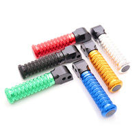 {Rear}  Fits Kawasaki ZH2 ZX-10R Z E-1 Ninja 7 POLE Foot Pegs - MC Motoparts