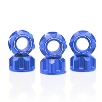 Fit Aprilia RS250 1998-2003 SPOKE6 Billet M8 Rear Sprocket Nuts - MC Motoparts