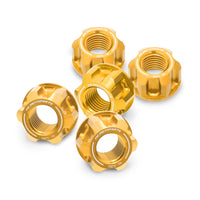 Fit Honda Africa Twin Rebel 300 500 CTX700 SPOKE6 Billet M12 Rear Sprocket Nuts - MC Motoparts