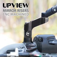 Fit Honda NC750X ADV 150 160 XR650L UPVIEW Rear View Mirror Extender Riser - MC Motoparts