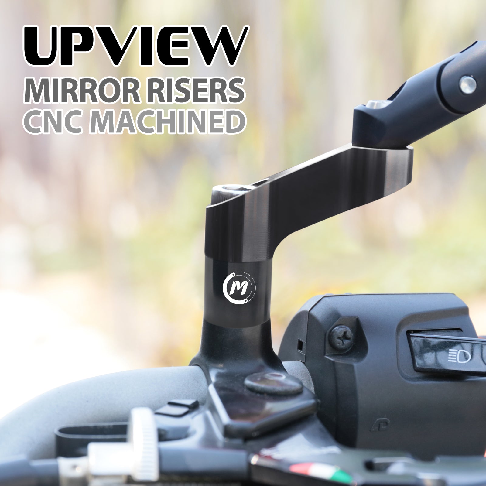 Fit Honda NC750X ADV 150 160 XR650L UPVIEW Rear View Mirror Extender Riser - MC Motoparts