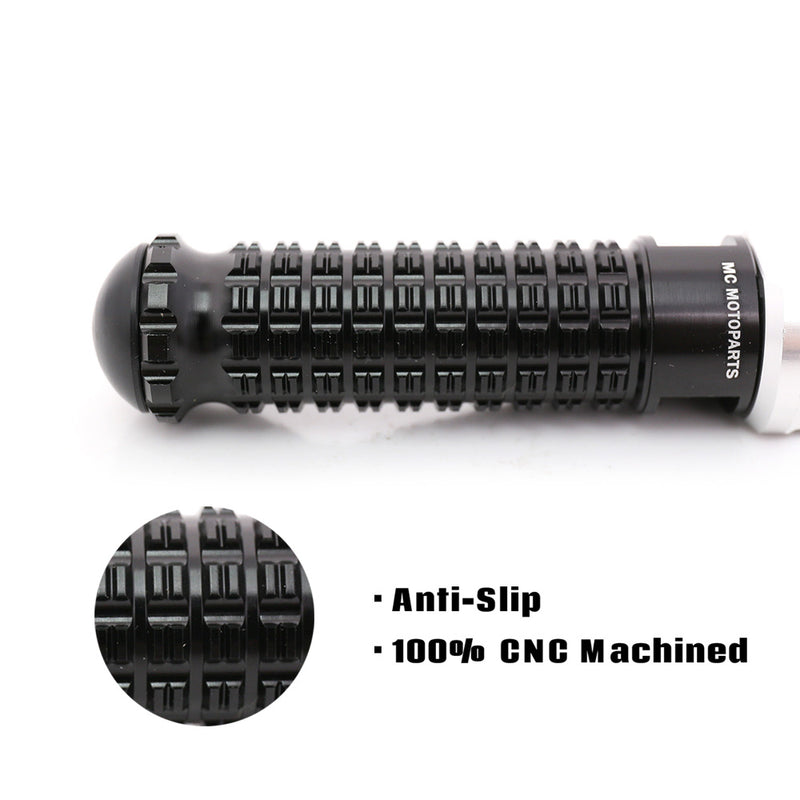 {Front}  Fits Aprilia Tuono 125 660 1000 V4R M-PRO Foot Pegs - MC Motoparts