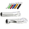 {Front}  Fits Moto Guzzi V9 V7 V100 M-PRO Foot Pegs - MC Motoparts