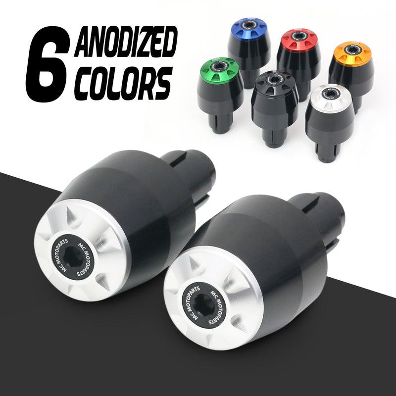 Fit Honda VTR250 VTX1300 X-ADV 750 STORM CNC Bar Ends - MC Motoparts