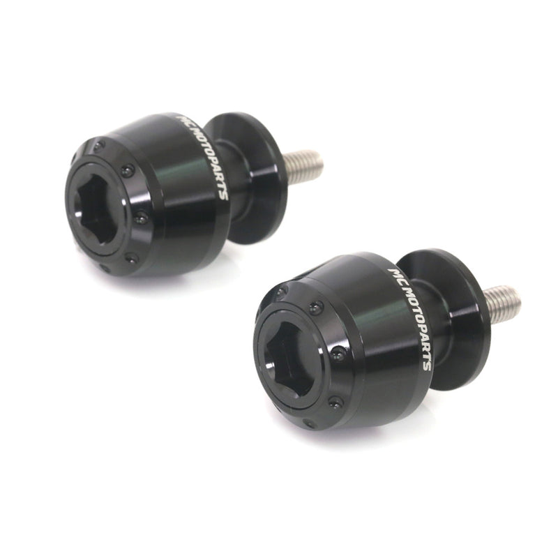 Fits Suzuki DL250 DL1000 V-Strom SV650 ATOM 8mm Paddock Stand Swingarm Spools - MC Motoparts