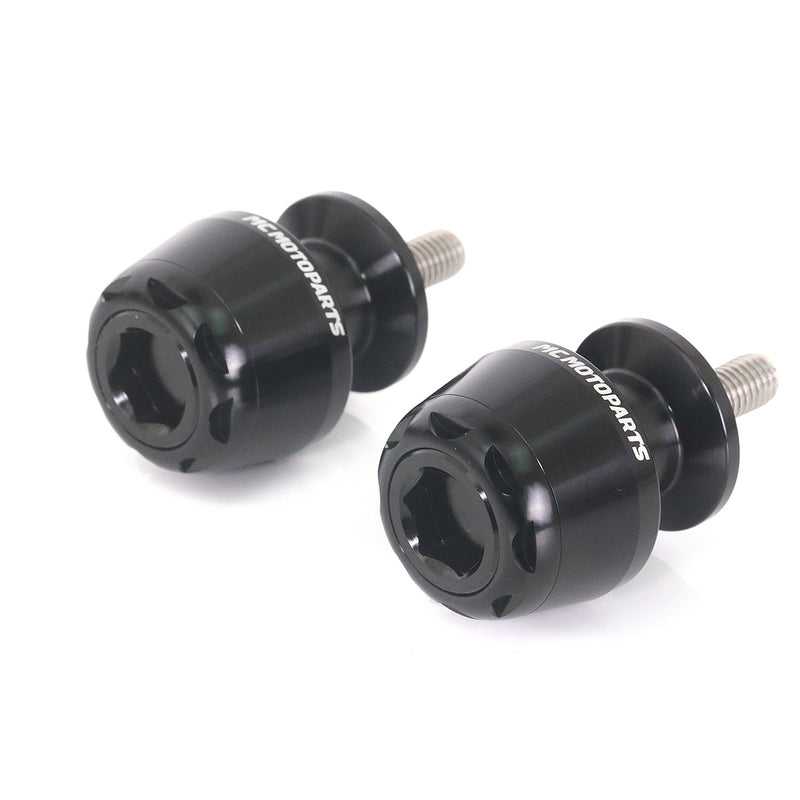 Fits Suzuki B-King SV650 SV1000 V-STROM 1050 MSHINE 8mm Swingarm Spools - MC Motoparts