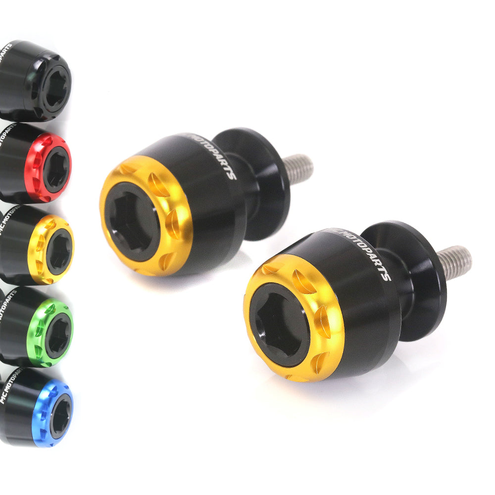 Fits Aprilia RSV4 R Tuono V4R 1000 MSHINE 6mm Swingarm Spools - MC Motoparts