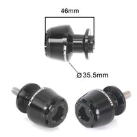 Fits Aprilia Dorsoduro 750 1200 Shiver 900 750 MSHINE 6mm Swingarm Spools - MC Motoparts