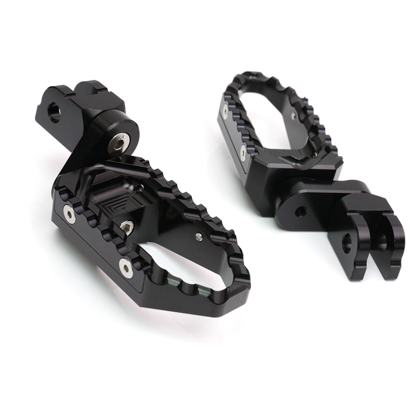 {Front}  Fits BMW F800S R1200 S ST G650GS TRC Touring 25mm Wide Foot Pegs - MC Motoparts