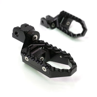 {Front}  Fits Ducati DesertX Multistrada V2 V4 S RS TRC Touring 25mm Muti-Step Foot Pegs - MC Motoparts