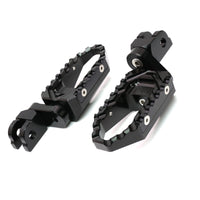 {Front}  Fits Kawasaki ZX-4RR 4R ZX-25R Ninja 1000 TRC Touring 25mm Multi-Step Lowering Foot Pegs - MC Motoparts
