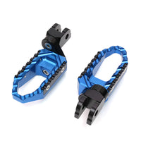 {Front}  Fits Harley Davidson Sportster Heritage TRC Touring 25mm Wide Foot Pegs - MC Motoparts