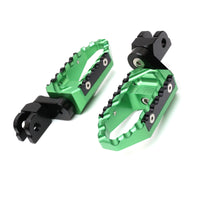 {Front}  Fits Kawasaki ZX-4RR 4R ZX-25R Ninja 1000 TRC Touring 25mm Multi-Step Lowering Foot Pegs - MC Motoparts
