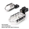 {Front}  Fits BMW F800S R1200 S ST G650GS TRC Touring 25mm Wide Foot Pegs - MC Motoparts
