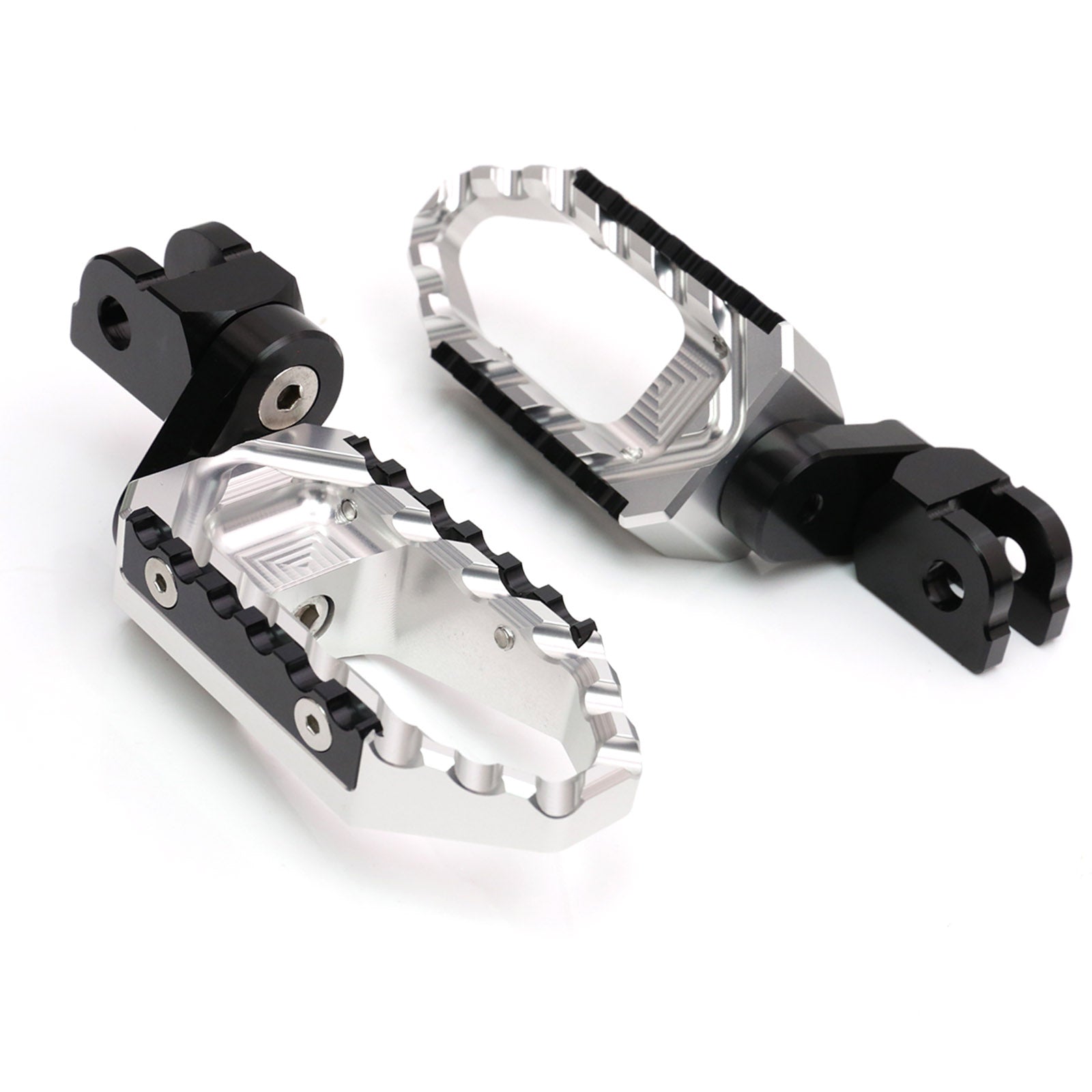 {Front}  Fits BMW F800S R1200 S ST G650GS TRC Touring 25mm Wide Foot Pegs - MC Motoparts