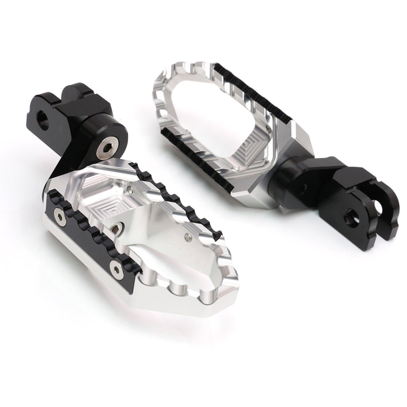 {Front}  Fits BMW F800S R1200 S ST G650GS TRC Touring 25mm Wide Foot Pegs - MC Motoparts