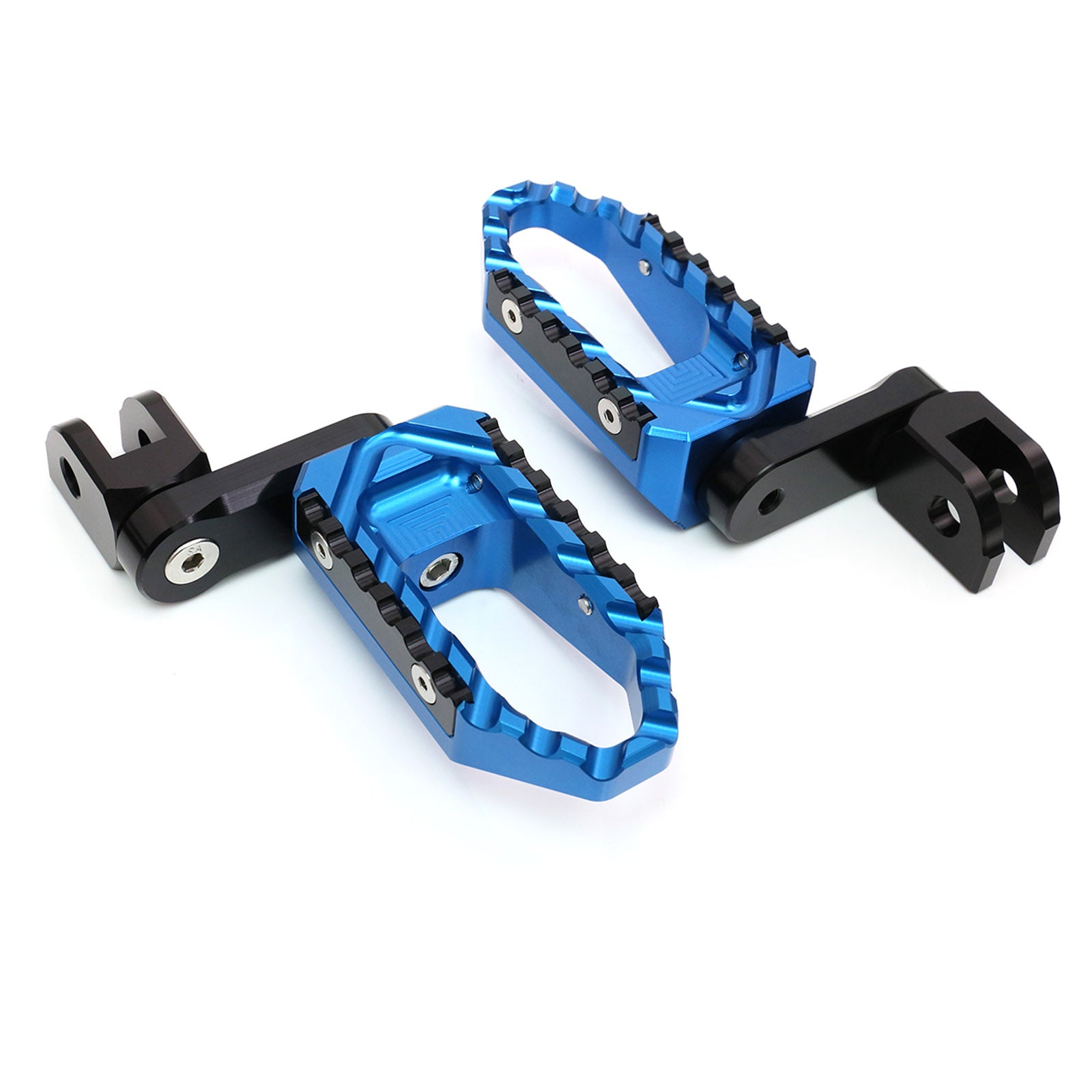 {Front}  Fits Kawasaki ZX-4RR 4R ZX-25R Ninja 1000 TRC Touring 40mm Multi-Step Lowering Foot Pegs - MC Motoparts