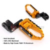 {Front}  Fits Ryvid Anthem 2024 TRC Touring 40mm Adjustable Wide Foot Pegs - MC Motoparts