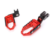 {Front}  Fits Moto Guzzi V9 V7 V100 TRC Touring 40mm Adjustable Wide Foot Pegs - MC Motoparts