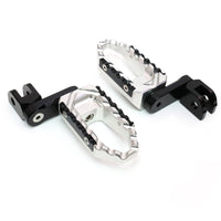 {Front}  Fits Kawasaki ZX-4RR 4R ZX-25R Ninja 1000 TRC Touring 40mm Multi-Step Lowering Foot Pegs - MC Motoparts
