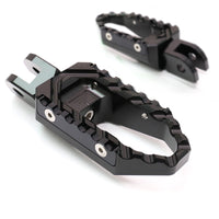 {Front}  Fits Kawasaki ZX-4RR 4R ZX-25R Ninja 1000 TRC Touring Wide Foot Pegs - MC Motoparts