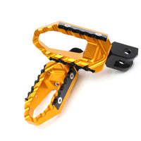 {Front}  Fits Tuono 125 660 1000 V4R TRC Touring Wide Foot Pegs - MC Motoparts